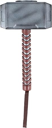 Rubies Martillo Thor para niños y niñas, Oficial Marvel Avengers, para completar tu Disfraz, cumpleaños y Carnaval